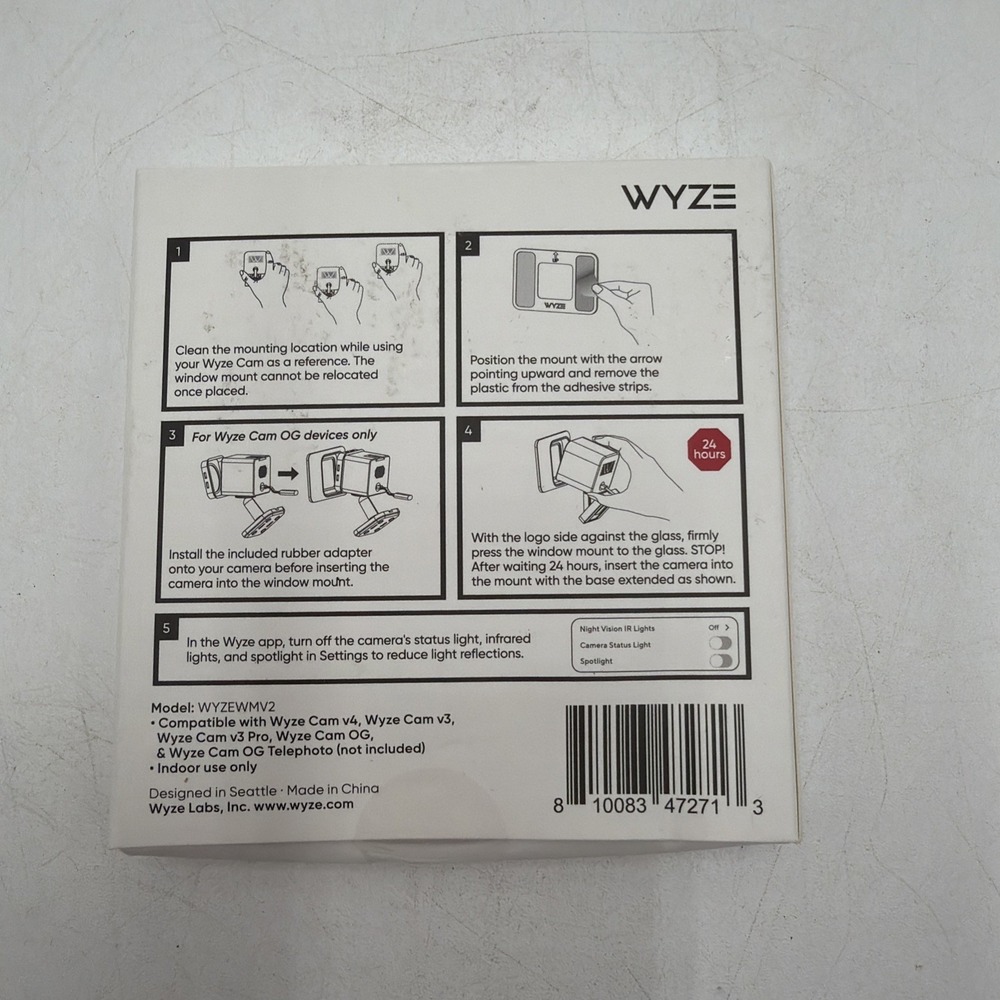 Wyze Window Camera Mount - Picture 2 of 4